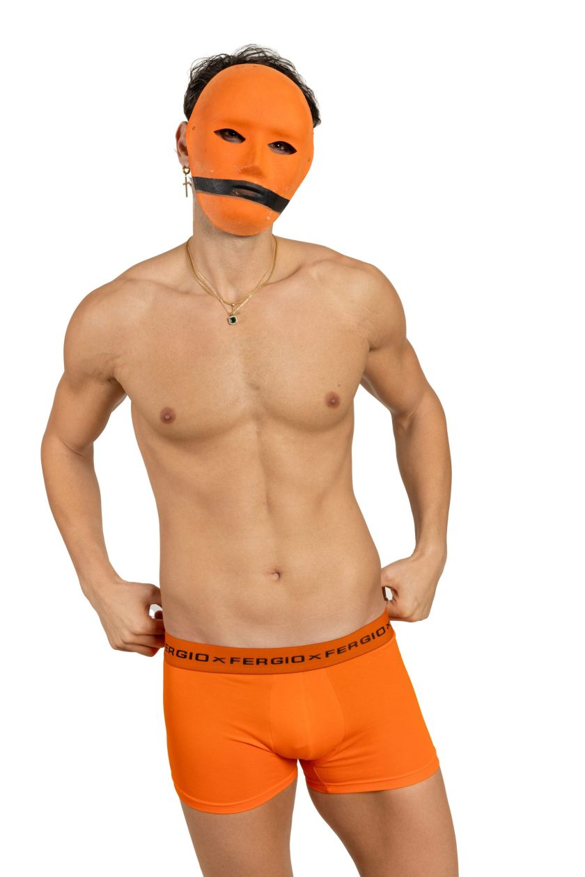 Fergio Bold Orange Trunks (2 Adet) - Görsel 4